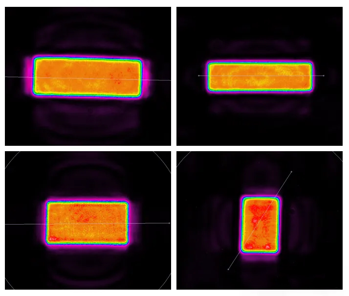 液晶DOE匀化效果实测图展示